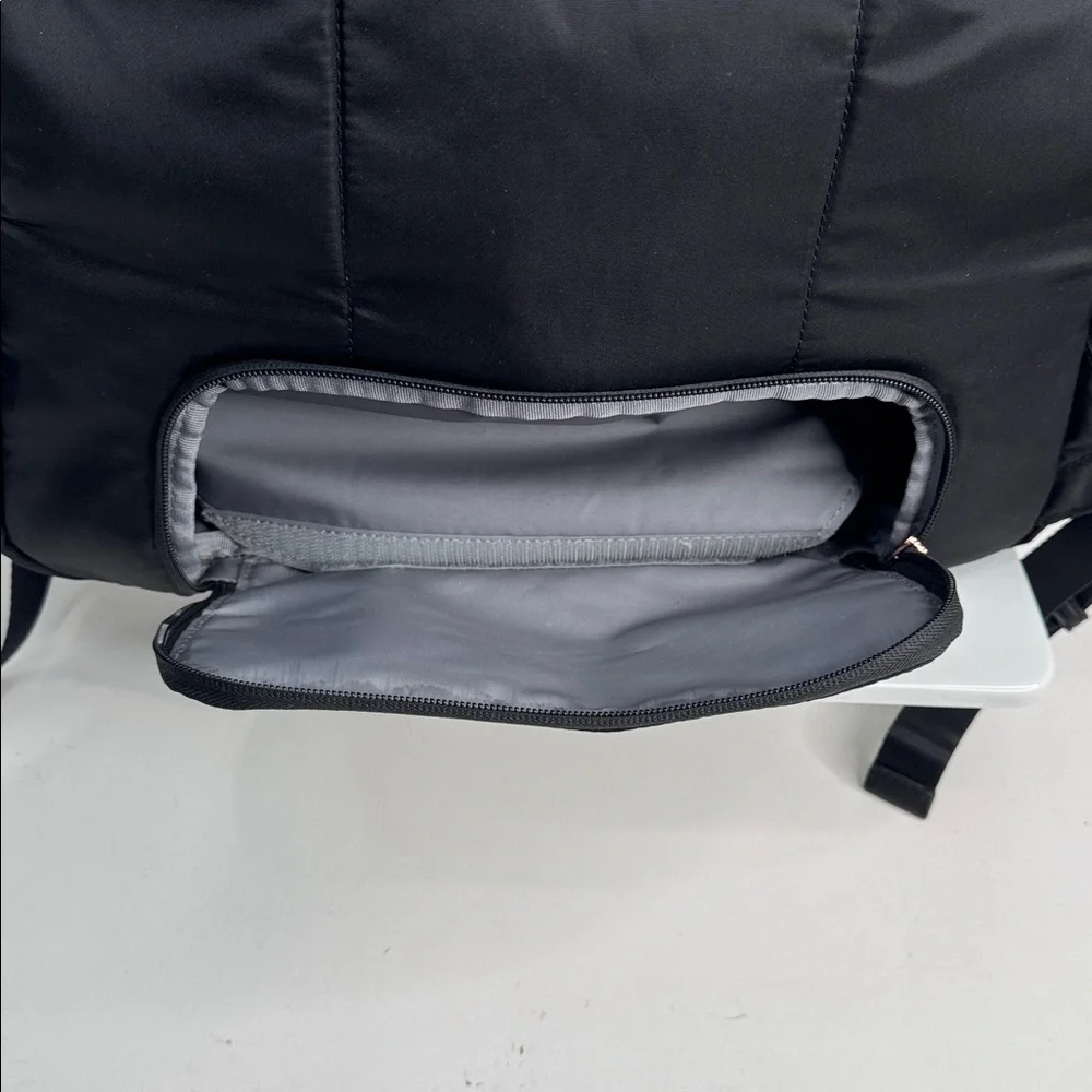 Storksak Quilted Hero Black Diaper Backpack-NWOT